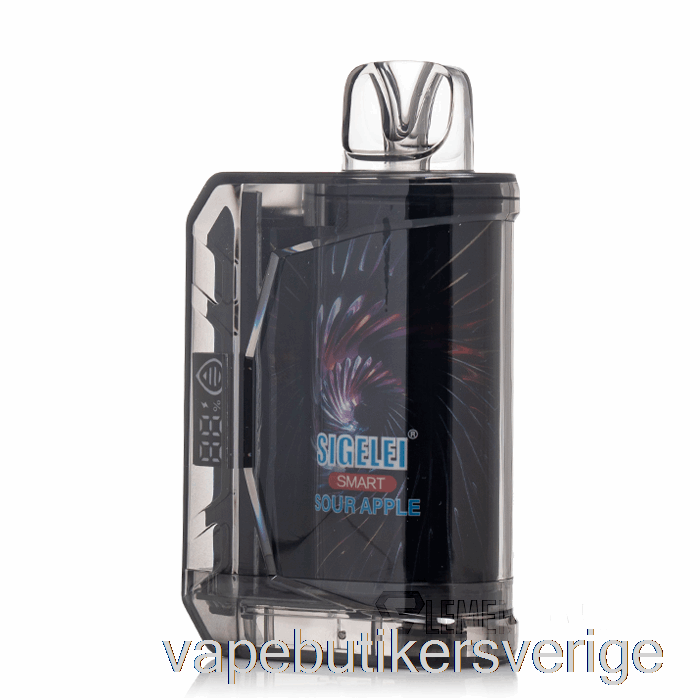 Vape Sverige Sigelei Smart Ac10000 Surt Engångsäpple